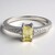 Anello in argento con Apatite Xia