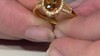 Anillo en plata con Escapolita