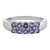 Bague en argent et Tanzanite