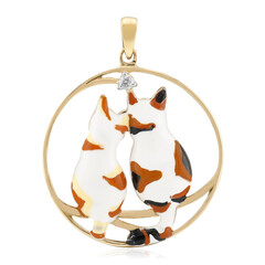 Zircon Silver Pendant
