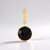 Ciondolo in argento con Spinello Nero