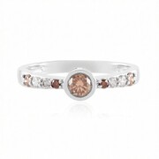 I2 Champagner-Brillant-Goldring (KM by Juwelo)