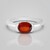 Anello in argento con Granato Essonite