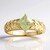 Anello in oro con Diasporo cangiante