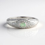 Anello in argento con Alessandrite