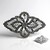 Spilla in argento con Marcassite