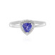 Anello in argento con Tanzanite