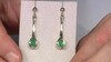 Pendientes en oro con Esmeralda de Brasil (CUSTODANA)