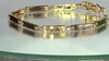 Brazalete en plata con Diamante chocolate I2