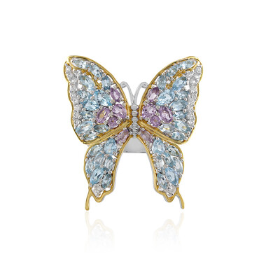 Edelstein-Silberring (Gems en Vogue)