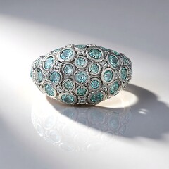 Anello in argento con Zircone Ratanakiri