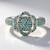 Anello in argento con Diamante Fancy