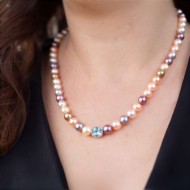 Ming Pearl Silver Necklace (TPC)