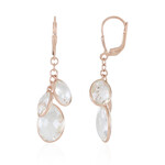 Pendientes en plata con Cuarzo blanco (KM by Juwelo)