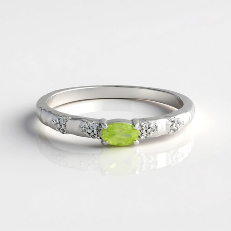 Anello in argento con Sfene
