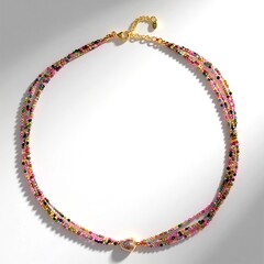Collier en argent et Perle d'eau douce de couleur crème