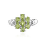 Peridot-Silberring