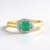 Anello in argento con Smeraldo Socoto