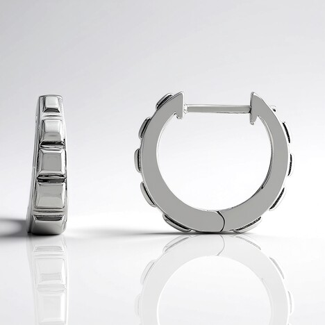 Orecchini in argento con Zircone (Remy Rotenier)