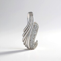 Ciondolo in argento con Zircone (MONOSONO COLLECTION)
