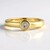 Anello in argento con Diamante Cioccolato I2