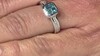 Anillo en plata con Zircón de Ratanak Kirí (Adela Silber)
