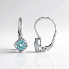 Orecchini in argento con Zircone Ratanakiri