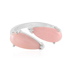 Anillo en plata con Ópalo rosa (de Melo)
