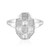 Zircon Silver Ring