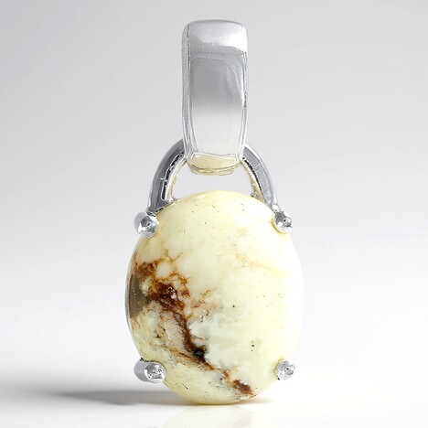 Pendentif en argent et Magnésite