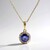 Collana in oro con Tanzanite AAA