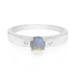 Romanian Spectrolite Silver Ring