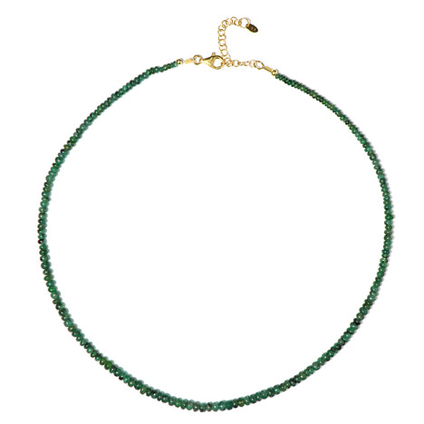 Collar en plata con Esmeralda de Zambia