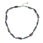 Mystik-Keshi-Perlen-Silberhalskette (TPC)