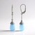 Orecchini in argento con Onice Blu (MONOSONO COLLECTION)