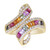 Gouden ring met saffieren (CIRARI)
