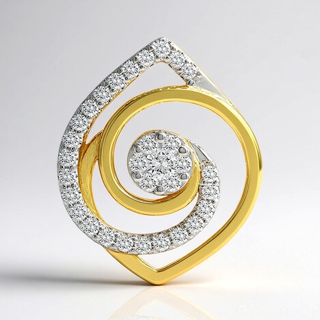 Ciondolo in oro con Diamante SI1 (G) (Annette)