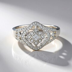 Anello in argento con Zircone