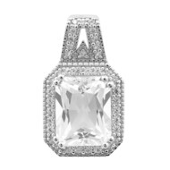 Colgante en plata con Danburita