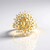 Anello in argento con Zircone Mandarino (Adela Silber)