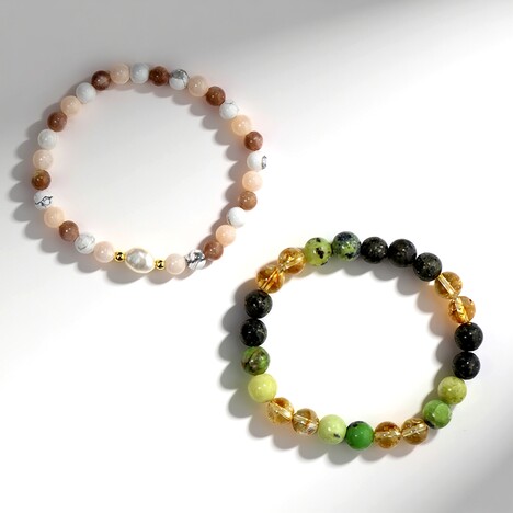 Bracciale con Perla d'Acqua Dolce Bianca (Riya)