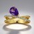 Anello in oro con Ametista