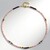 Collana in argento con Opale Rosa