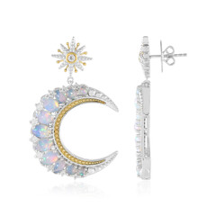 Boucles d'oreilles en argent et Opale Welo AAA (Dallas Prince Designs)