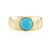 Sleeping Beauty Turquoise Silver Ring