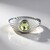 Anello in argento con Ametista Verde