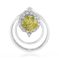 Ciondolo in argento con Sfalerite (de Melo Essence)