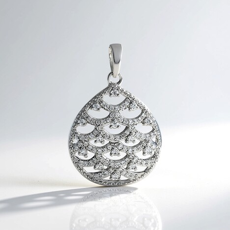 Ciondolo in argento con Zircone
