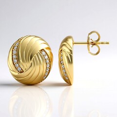 Orecchini in argento con Diamante I1 (G)