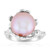 Zilveren ring met een paarse Ming parel (TPC)